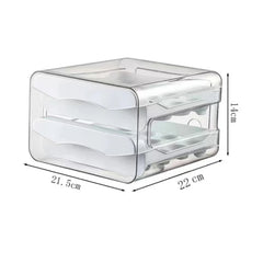 32-Egg 2-Tier Fridge Storage Box – additional product image
