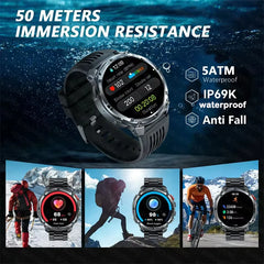 New T-Rex3 Ultra 1100mAh Battery Smart Watch GPS Track Compass IP69K Waterproof Sports tracker Outdoors Military Smartwatches