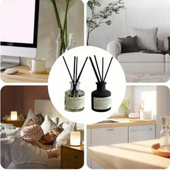 50ml Freesia & Jasmine Reed Diffuser – Flameless Room Freshener Home Decor