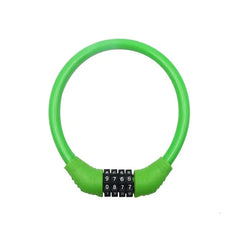Bicycle Lock Anti-theft 4 Digit Password MTB Road Bike Safety Lock Portable Bicycle Number Lock Accessory Combination Padlock