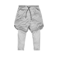 2 in 1 Compression Pants Mens basketball shorts Leggings sport Running Shorts High Elastic Dry Fit Training Tights Jogging Pants
