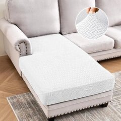 Jacquard Stretch Sofa Cushion Covers Soft Pure Sofa Seat Slipcover for Home Hotel Washable Elastic L-Shaped furniture Protector