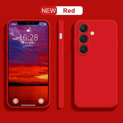 Delicate Liquid Silicone Camera Lens Protector Cases For S23 S24 S25 FE For Samsung Galaxy S23 S24 S25 S26 UItra Plus soft Cover