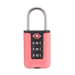 New TSA Customs Colorful Code Lock for Travel Luggage Password Changeable Lock Contrast Color Design Padlock Cabinet Locker