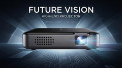 SmartIdea Wireless Projector DLP Handheld Pocket Proyector Build-in Battery Support AirPlay Miracast Outdoor Camping Projector