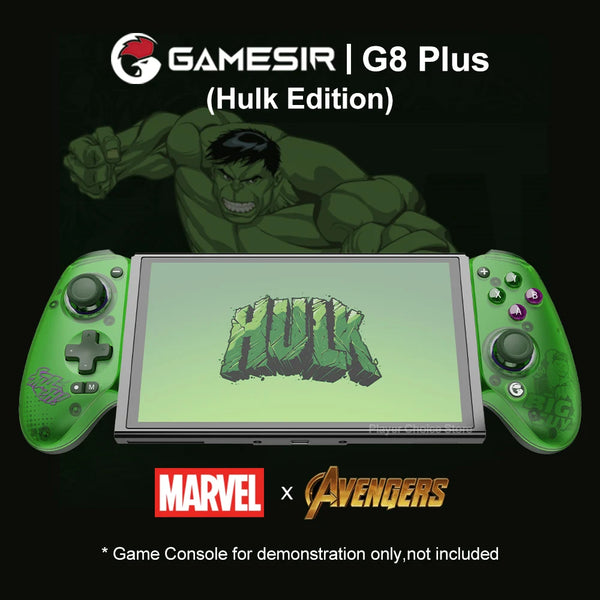 GameSir G8 Plus Hulk Edition Thanos Edition Mobile Gaming Controller for iOS Android Tablet Nintendo Switch 2/1 Steam PC Gamepad