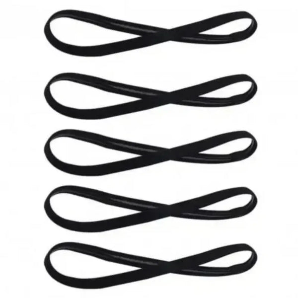 5pcs Elastic sweat hairband Yoga Running Fitness Headband Thin Sports Ladies Men Hairband Anti-skid Hair Decoration
