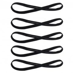 5pcs Elastic sweat hairband Yoga Running Fitness Headband Thin Sports Ladies Men Hairband Anti-skid Hair Decoration