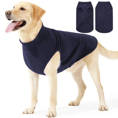 Cozy Solid Color Dog Sweater Soft Rug washing Lightweight Dog Clothes Stretchy Pullover Dog  for Small Medium Large Dogs