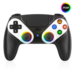 Controller For Playstation 5 PS5/PS5 Pro/Slim/PC,RGB Wireless Gamepad W/Hall Effect Trigger Marco/Turbo Anti-Drift Game Joystick