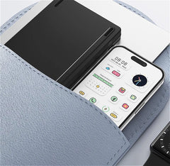 MINGCVIL Mini Foldable Wireless Keyboard Slim Portable Bluetooth Keyboard Rechargeable Folding Keyboard for IOS Windows Android