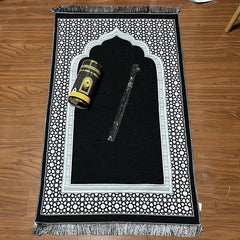 Prayer Mat Set Prayer Rug Islamic Muslim Travel Worship Blanket Outdoor Portable Muslim Pray Mat Ramadan Gifts