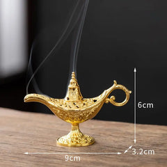 Small Xiangyun Non Stick Powder Pan Goose Pear Tent Fragrance Hainan Agarwood 42pc Pan Fragrance Alloy Incense Burner