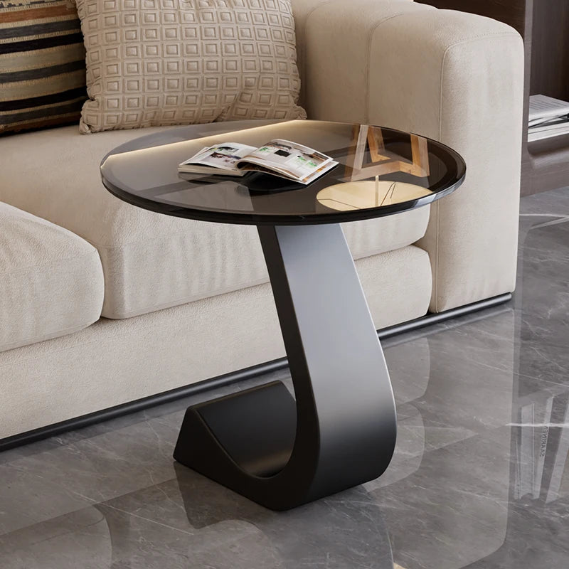 Modern Nordic Luxury Sofa Side Table for Living Room