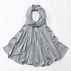 Fashion New Liquid Jersey Hijab Ramadan Scarf Muslim Women Headwraps Shawls Islam Headscarves Muslim Islam Shawl ﻿180*60cm