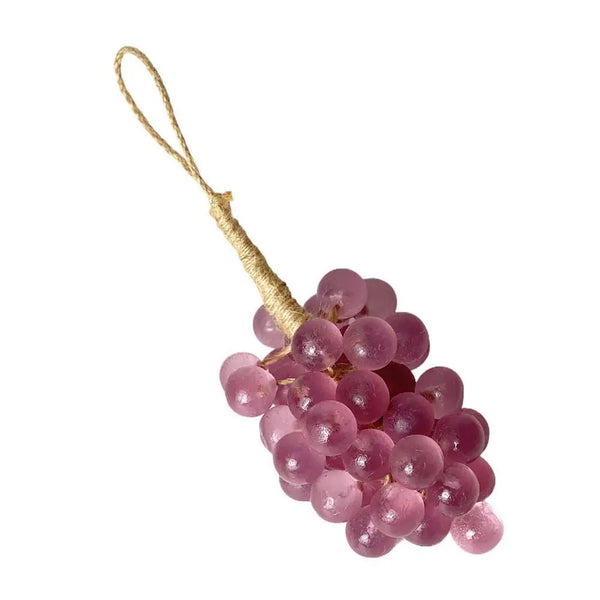 Handmade Grape Soap on a Rope, Grape Soap, Decorative Aromatic Soaps for Washing Hand Wash, Bath, Fresh Air Gift for Men & Women