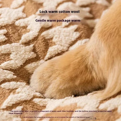 Autumn and Winter Dog Thousand Birds Grid Drawer Dog Kennel Large Dog Large Dog Kennel Deep Sleep Cat Kennel Pet Kennel Pet Shop