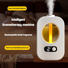 Automatic Diffuser Aromatherapy Machine Air Fragrance Air Freshener Toilet Bathroom Aroma Essential Oil Dispenser Humidifier Home Decor