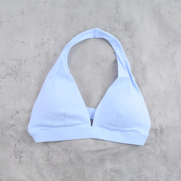 DIAS FIT JOY -Neck Hanging Neck Naked Feeling Yoga Bra for Running Fitness Cycling - Breathable Comfortable Sports Bra for Women
