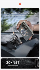 YZ For Tesla Model 3 Y/YL Highland Juniper Magnetic Car Phone Holder 360 Degree Rotation Metal Car Mount for All  Phones