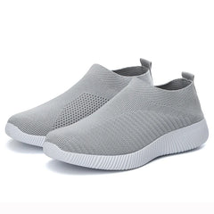 Women Sneakers Slip On Sock Shoes Women Flat Shoes Casual Sneaker Women's Sports Shoes Breather Vulcanize Shoes For Women Zapatillas
