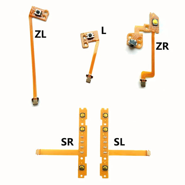 Replacement SL SR ZR ZL L Right Left Button Key Ribbon Flex Cable for Nintendo Switch JoyCon NS Repair Part