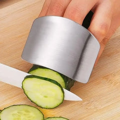 1 Pcs Stainless Steel Kitchen Tool Hand Finger Protector Knife Cut Slice Safe Guard Kitchen Tools, Kitchen Accessories