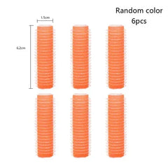 Hair Rollers Self Grip Hook Hair Curlers Heatless Roller Salon Dressing Curlers Jumbo Size Sticky Hair Styling Tools