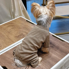 Fashion Winter Pet Dog Clothes Solid Color Cotton Dogs Sweaters Chihuahua Puppy Medium Dogs Knitting Sweatershirt Costume Pet Shop
 Pet Clothing
