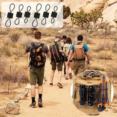 5/10 Pcs Antenna Binding Buckle Tactical Molle Sling Adapter Buckle Outdoor PTT Fixed Strap Hunting Backpack Vest Accessories