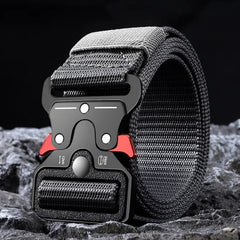 Men's Belt Outdoor Hunting Tactics Belt Multi functional Buckle Nylon Belt High Quality Marine Corps Canvas Belt