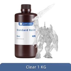 ANYCUBIC 1kg/10kg Liquid Photopolymer Standard Resin 405nm UV Resin For 3D Printer LCD Printing Resin Material For Photon Mono