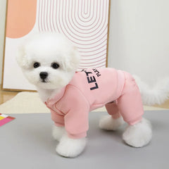 Winter Warm Pet Dog Coat for Small Medium Dogs Puppy Clothes Dog Jumpsuit Thicken Dog Hoodies Pet Supplies