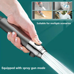 Shower Head Kit High Pressure for Hard Water Pressure Showers Replete for Bathroom Shower 3-mode Adjustable Spray with Massage