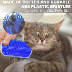 Massage Pet Cat Brush Corner Scrape Hair Removal Beauty Clean Corner Brush Removable Scratcher Comb for Kitten Cat Pet Shop, Pet Accessories