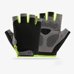 Men Cycling Bicycle Gloves Half Finger Gym Gloves Women Mitten Breathable Anti-slip Glove Fitness Sport Training Gloves