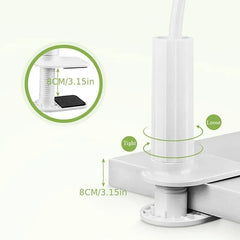 138cm Cell Phone Clip on Stand Holder with Grip Flexible Long Arm Gooseneck Lazy Bracket Mount Clamp for Smartphones ﻿