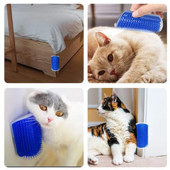 Massage Pet Cat Brush Corner Scrape Hair Removal Beauty Clean Corner Brush Removable Scratcher Comb for Kitten Cat Pet Shop, Pet Accessories