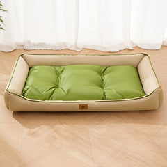 Winter Dog Beds,Waterproof Large Dog Bed with Sides, Non-Slip Bottom and Egg-Crate Foam Big Pet Couch Bed Washable Pet Shop