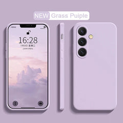 Delicate Liquid Silicone Camera Lens Protector Cases For S23 S24 S25 FE For Samsung Galaxy S23 S24 S25 S26 UItra Plus soft Cover