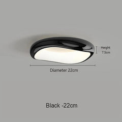 Modern Balcony LED Ceiling Lights Cream Style Children's Bedroom Study Room Lamp Home Decor Kitchen Lighing Aisle Corridor Light