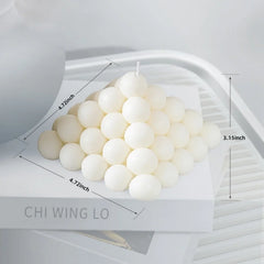Aromatherapy candles, large pillar ribbed decorative candles, soy wax, suitable for gifts, room shelves, home ribbed decoration
