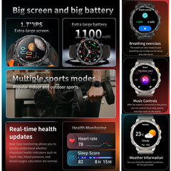 New T-Rex3 Ultra 1100mAh Battery Smart Watch GPS Track Compass IP69K Waterproof Sports tracker Outdoors Military Smartwatches
