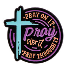 Sacred Jesus Enamel Pins Funny Cartoon Quotes Pin Badge on Backpack Women's Brooches Costume Accessories Fashion Jewelry Gifts