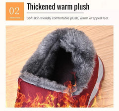 Men’s Winter Cotton Casual Shoes Chunky Sole