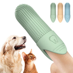 360° Silicone Dog Finger Toothbrush – Pet Dental Care Brush Pet Shop