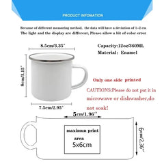 Ramadan Decoration Ramadan Kareem Enamel Mug Islamic Celebration Gift Home Coffee Mugs Islamic Drinkware Tea Cup Best Gift