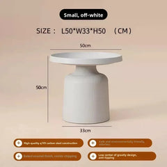 Hot Sale Nordic Coffee Table, Creative Round Living Room Table, High-end Light Luxury Side Desk, Modern Simple Living Room Furniture