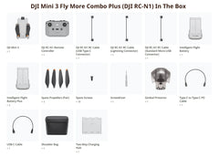 DJI Mini 3 Drone Beginner-Friendly Under 249 g Extended Battery Life 4K HDR Video True Vertical Shooting Original in Stock