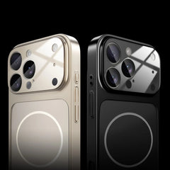 Luxury Original For Magsafe Matte Armor Case For iPhone 17 Air 16 15 14 13 Pro Max Funda Wireless Charging Hard Magnetic Cover